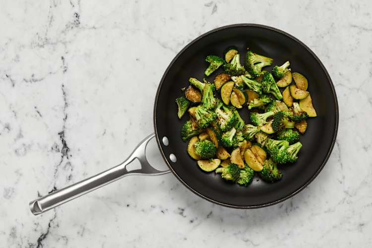 Cook veggies