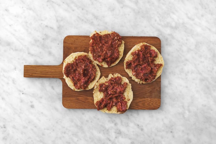 Förbered lahmacun