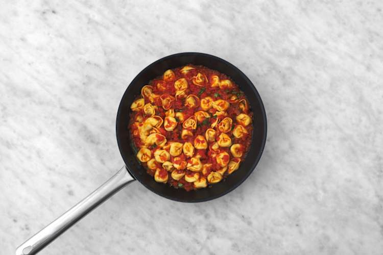 Tilsett tortelloni