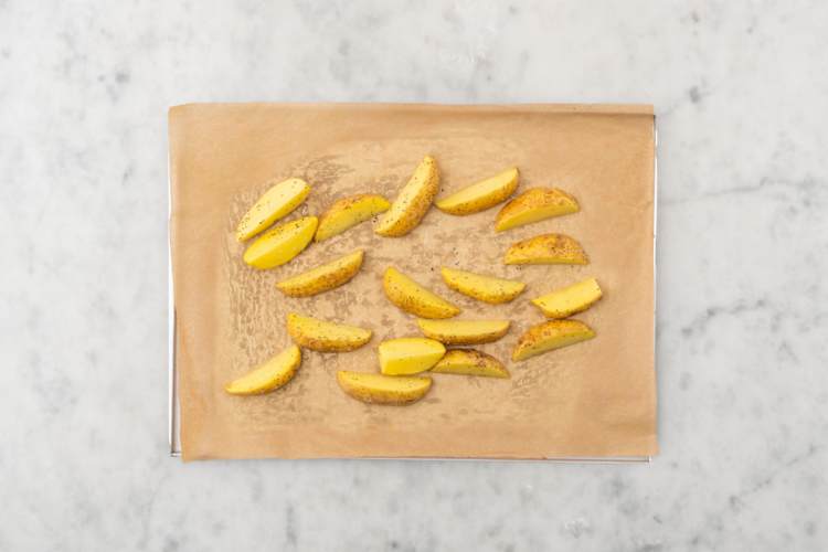 Prep potatoes