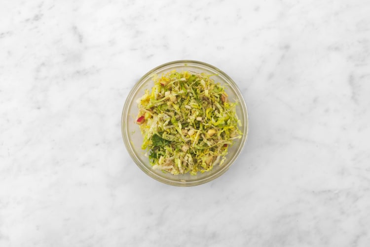 Préparer la salade