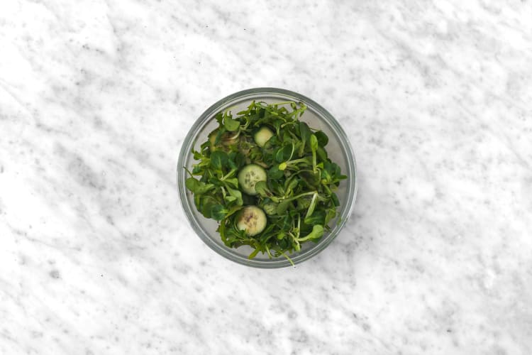Salade maken