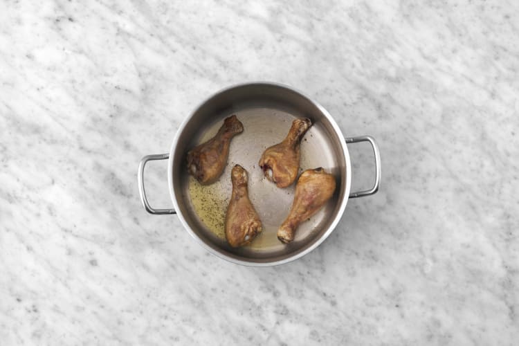 Cocina el pollo