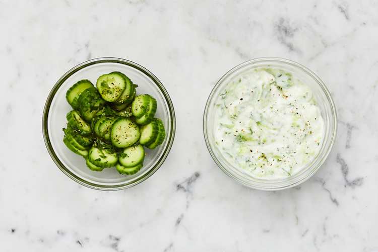 Prep and make raita