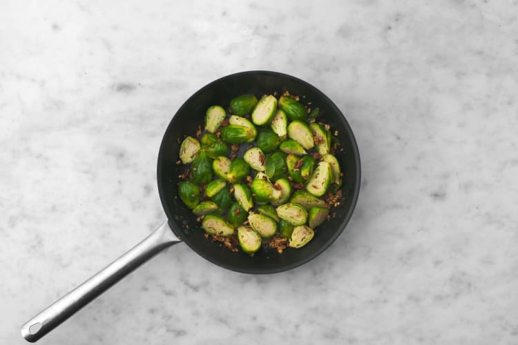 Cook Brussels sprouts 