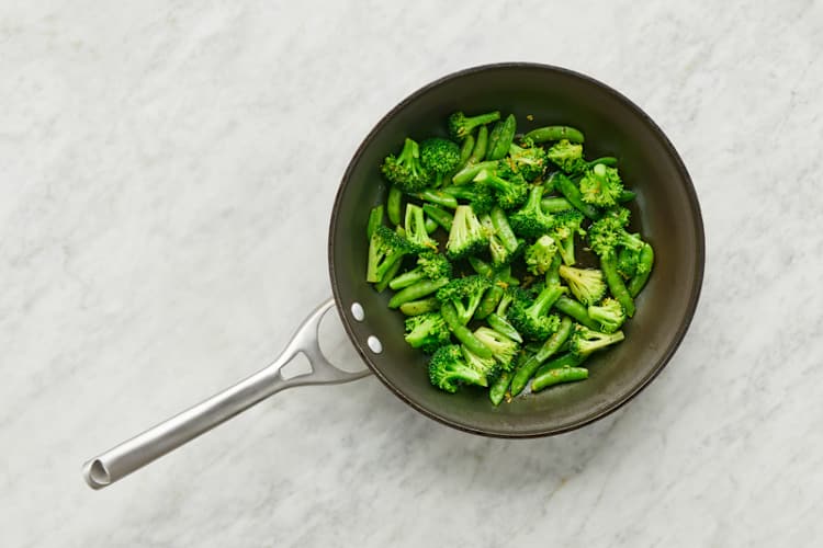 Cook veggies
