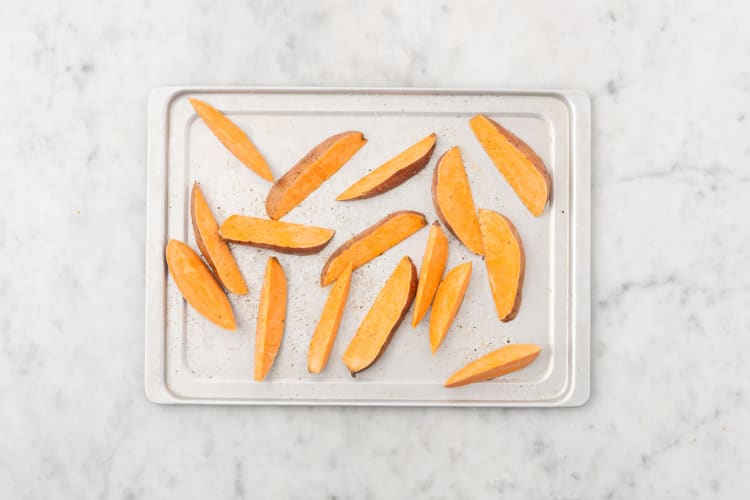 Cook the Sweet Potato Chips