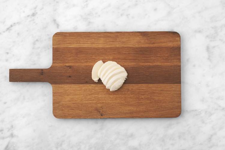 Forbered mozzarella