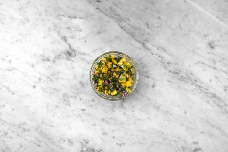 Blanda mangosalsa