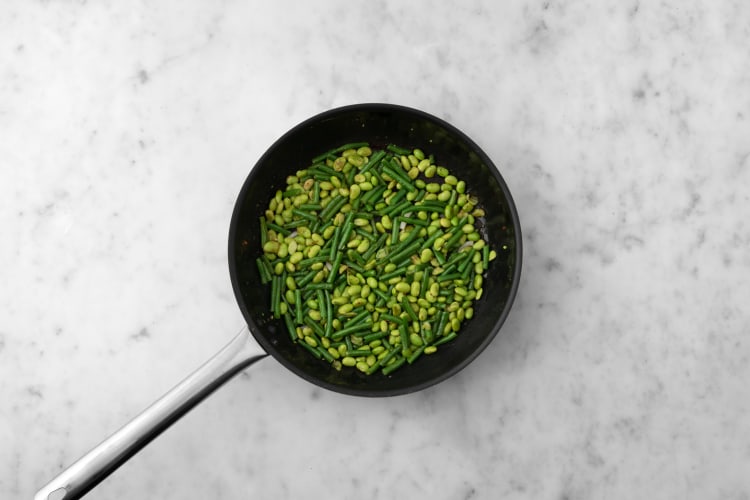 Cuocere le verdure