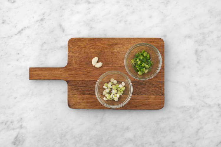 Tagliare gli ingredienti