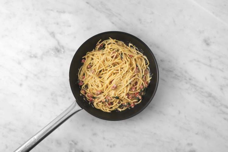 Coat the Pasta