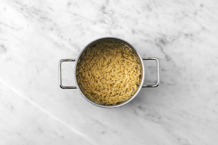 Cook  the Orzo