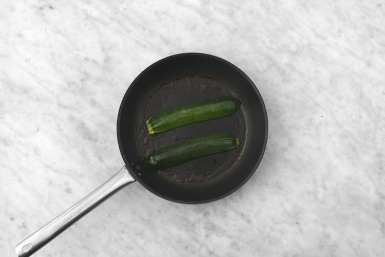 Courgette bakken