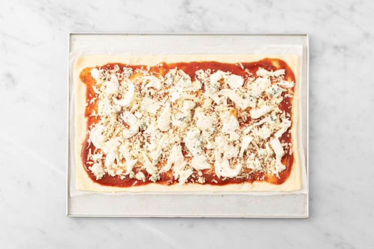 Pizza bakken