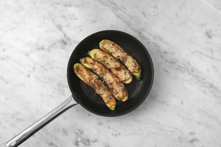 Courgette bakken