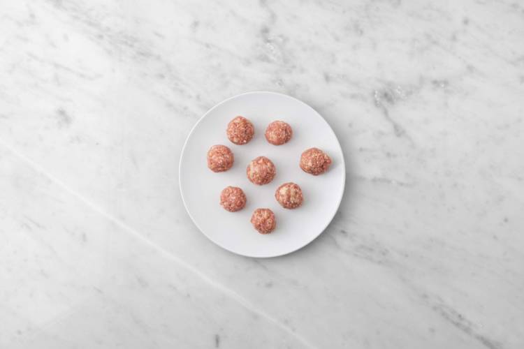 Für die Hackbällchen