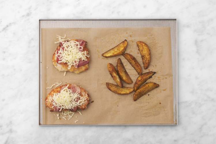 Cordon bleu fertigstellen