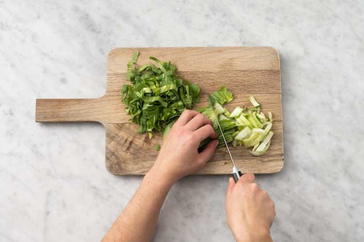 Pickla morot och pak choi