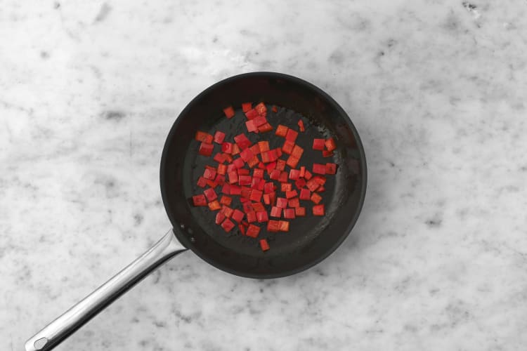 Cook peppers