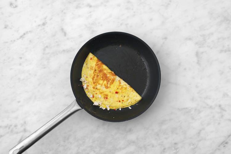 Omelet maken