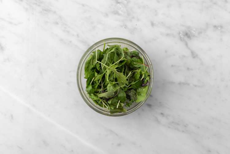 Salade maken