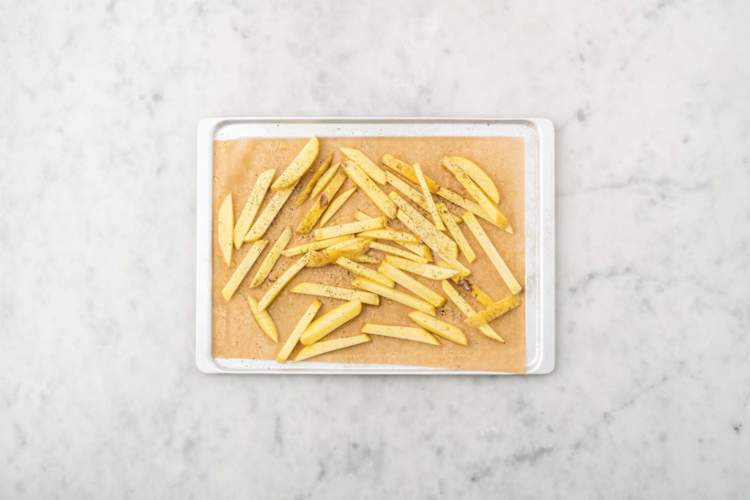 Frieten bakken