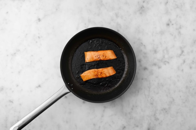 Cocina el salmón