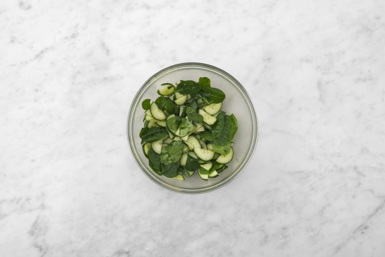 Prepara las verduras