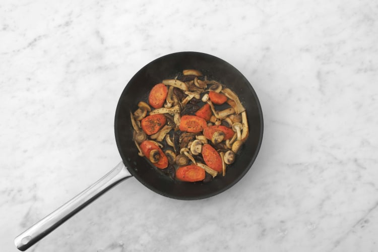 Saltea las verduras