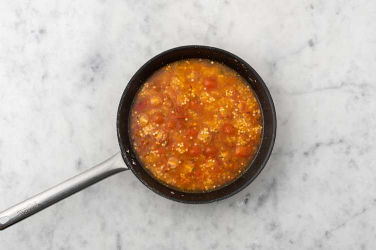 Prepara el risotto de cuscús
