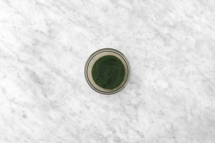 Tritura la salsa