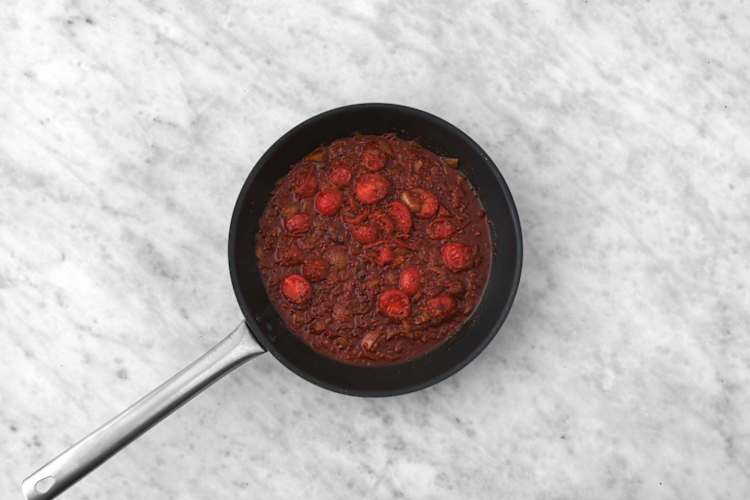 Cuocere la salsa