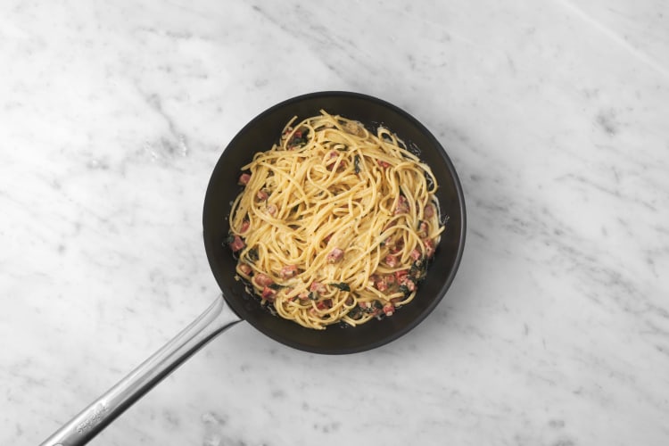 Coat the Pasta