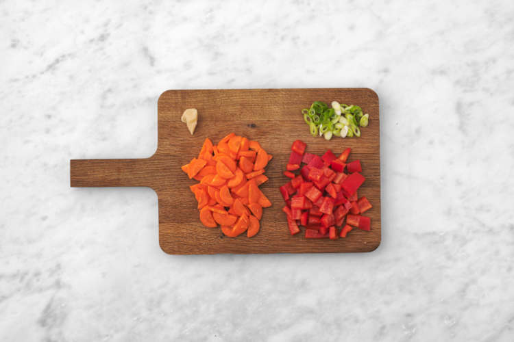 Prep and make sauce