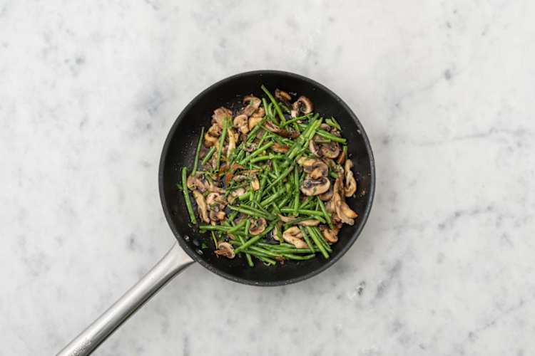 Cook veggies