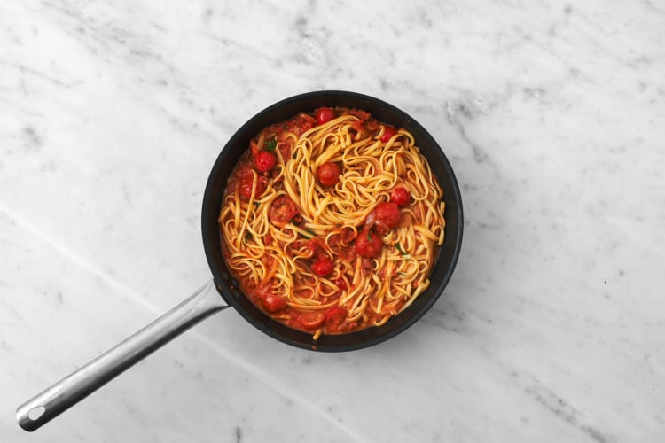 Coat the Linguine