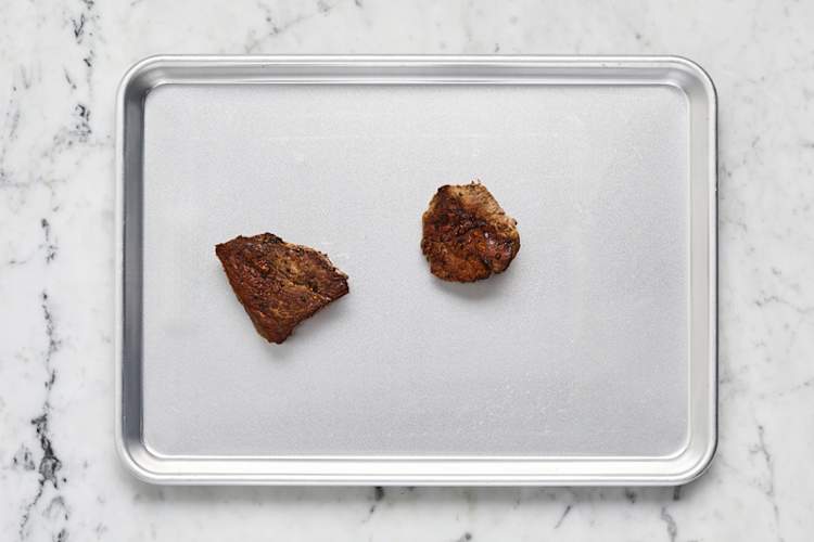 Broil steaks