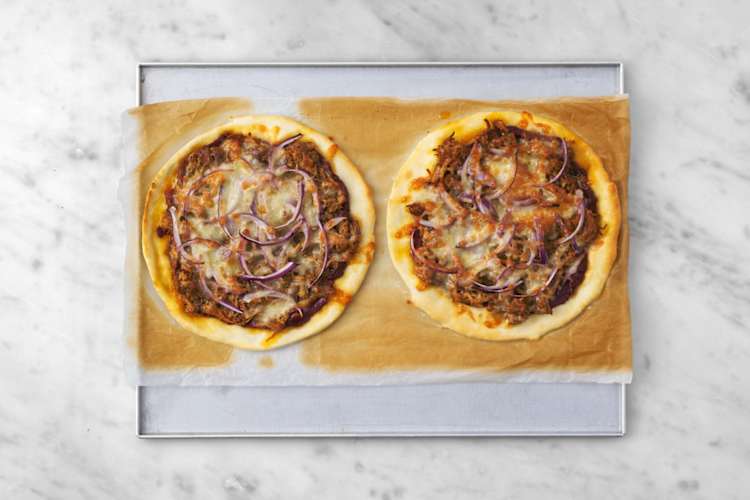 Grädda pizza