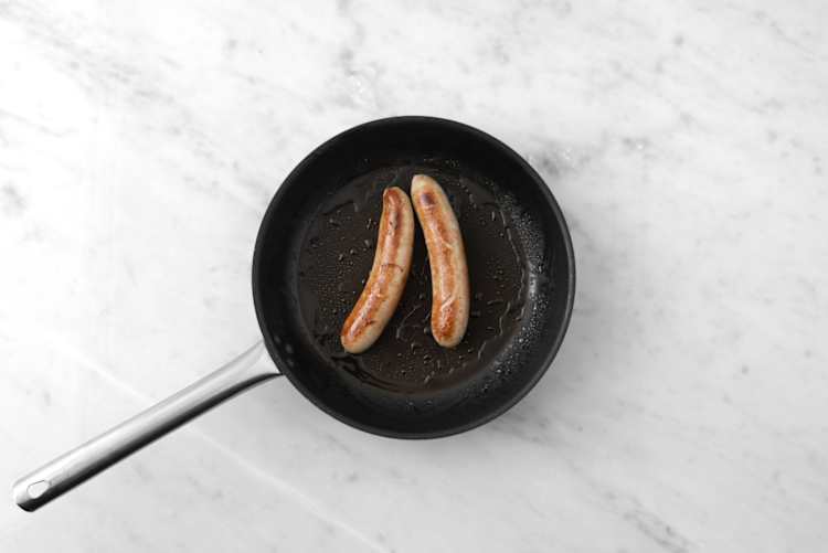 Wurst braten