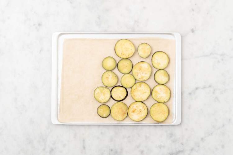 Aubergine backen