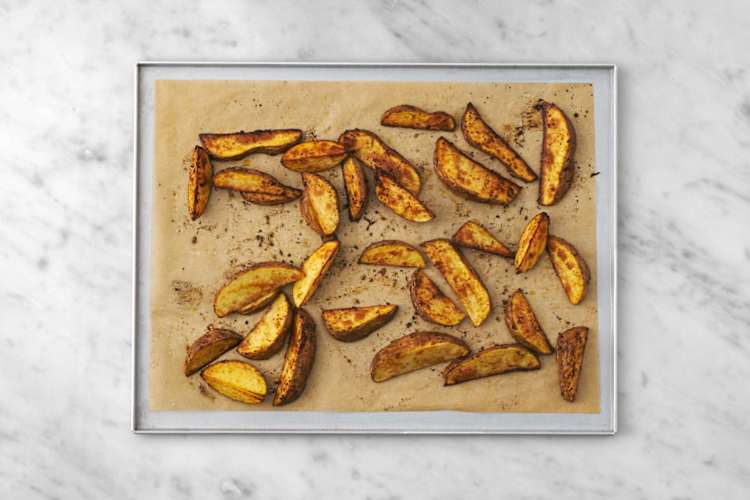 Kartoffeln backen