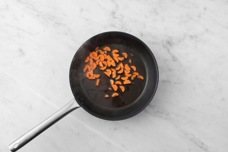 Cook carrots
