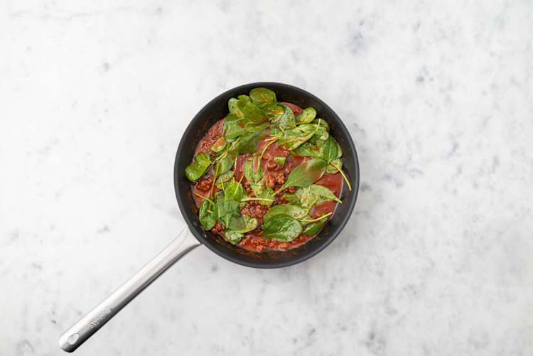 Add the Spinach