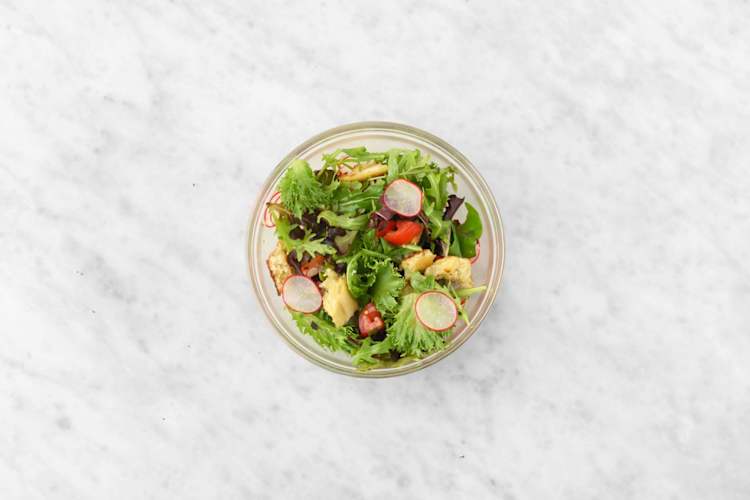 Assemble salad