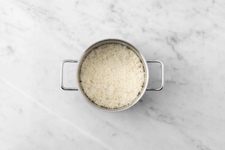 Le riz passe à la casserole