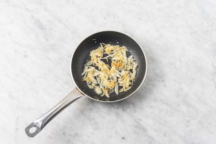 Caramelize onions