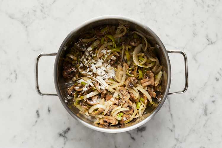 Cook aromatics