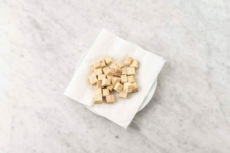 Tofu vorbereiten