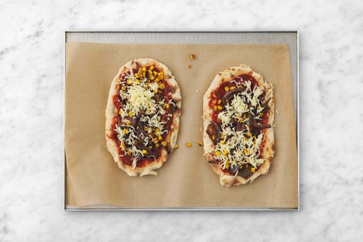 Bake the Naanizza